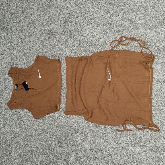 BROWN Swoosh check mark
Two-piece summer skirt set - Picture 5 of 7